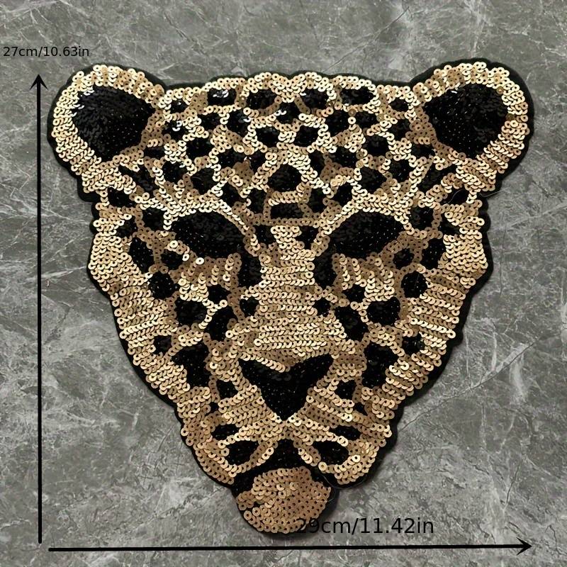 Leopard Embroidery Cloth Stickers Animal Embroidery - Temu